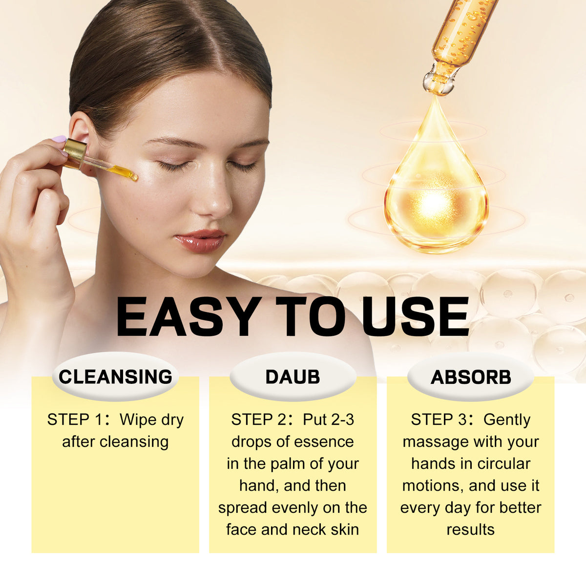 OUHOE Dark Spot Correcting Serum for Brightening Skin
