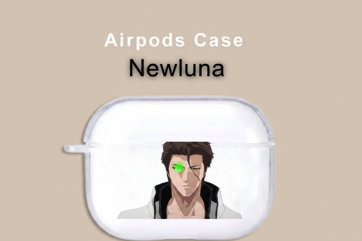 Anime BLEACH Grim Reaper Kurosaki Ichigo Soft Silicone TPU Case for Airpods Pro21 3 Clear Wireless Bluetooth Earphone Box Cover