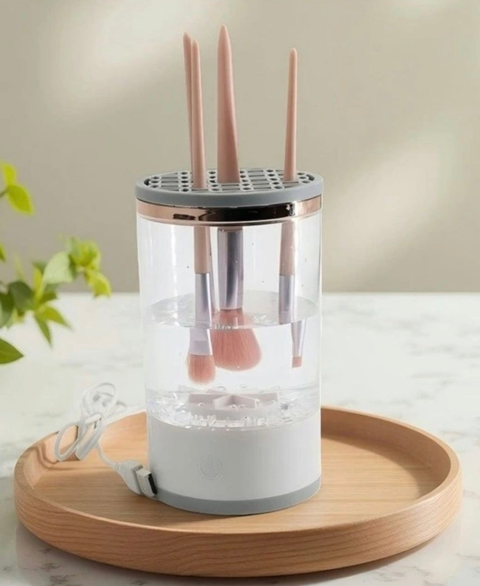 Electric Makeup Brush Cleaner with USB Charging