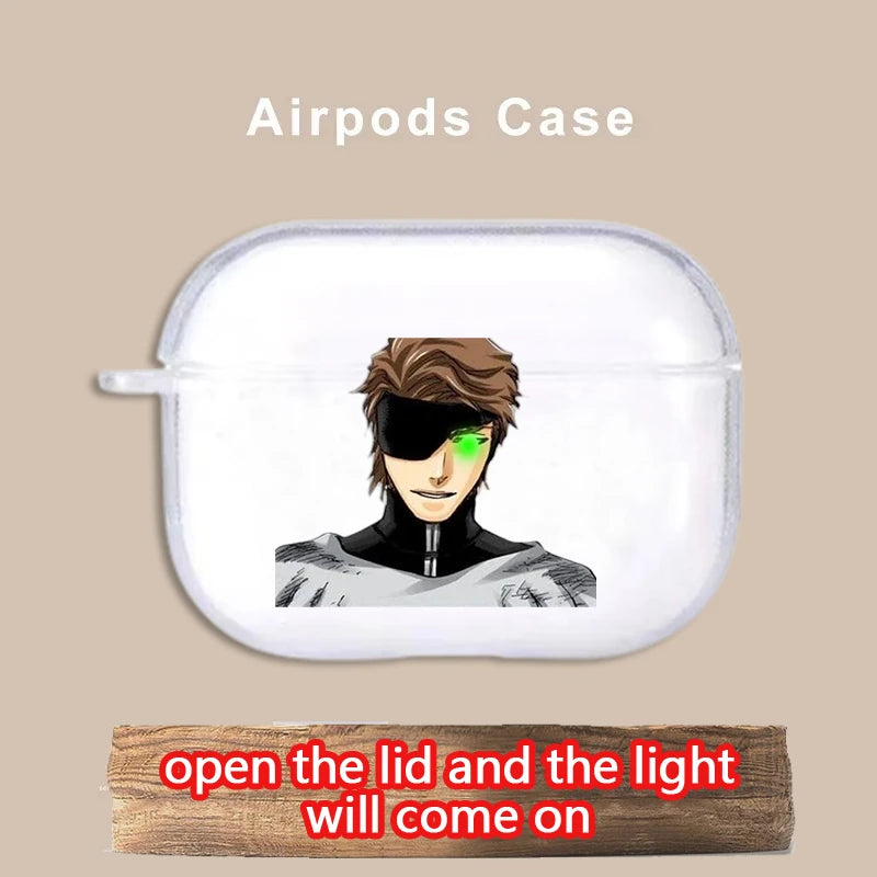Manga Death Note Earphone Case for Apple Airpods 1 2 3 Pro Yagami Light Lawliet Ryuk Protective Anime Airpods Cases