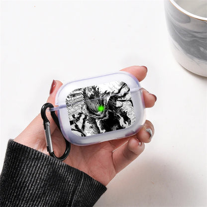 Cartoon Japan Anime Case for Apple Airpodspro Headphone Shockproof Protection Air Pods4 Pro 1/2/3Earphone Box Soft Cover
