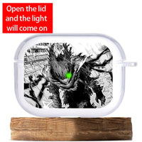 Cartoon Japan Anime Case for Apple Airpodspro Headphone Shockproof Protection Air Pods4 Pro 1/2/3Earphone Box Soft Cover