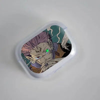 Jujutsu Kaisen Gojo Satoru Earphone Case for Apple Airpods 4 2 3 Pro Transparent Anime Airpods Case