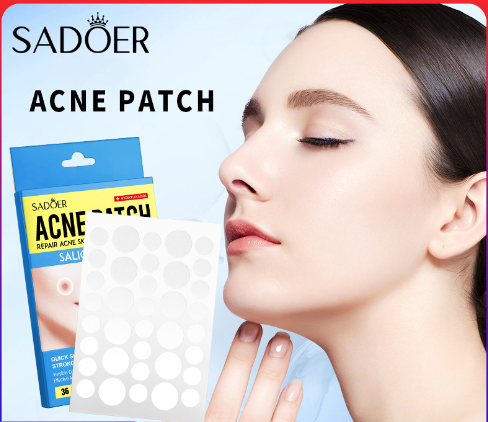Invisible Hydrocolloid Acne Patch for Facial Repair (One Box)