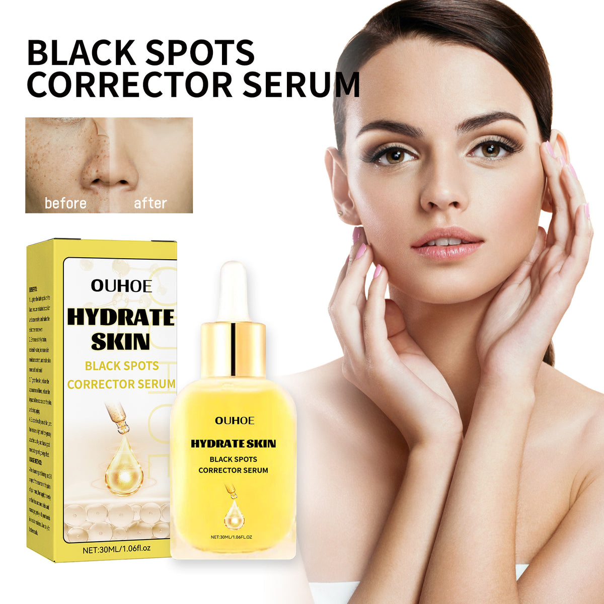 OUHOE Dark Spot Correcting Serum for Brightening Skin